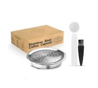 Compatible for Philips，Senseo Machine Stainless Steel Coffee Capsule Caps Reusable Filter Espresso Coffee Maker(1pcs)
