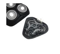 Compatible for Philips, Shaving Razor Blade Head Cover Full Set Compatible with S3000 S3206 S3203S4303 Shaving Razor Replacement Parts Kit(Black Complete Set)