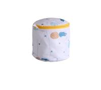 Compatible for Pineapple Printing Zippered Mesh Laundry Bag Polyester Washing Net Bag For Underwear Sock Washing Machine Pouch Clothes Bra Bags (Color : 16X16)