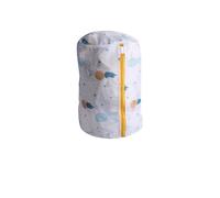 Compatible for Pineapple Printing Zippered Mesh Laundry Bag Polyester Washing Net Bag For Underwear Sock Washing Machine Pouch Clothes Bra Bags (Color : 22X33)