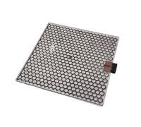 Compatible For Positron,Compatible For JourneyMaker 3D Printers 200mm 24V 100W NTC3950 Tempered Glass Heated Bed(Magnetic clip Type)