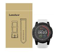 Compatible for PowerWatch 2 Band, Blueshaw Classic Silicone Replacement Straps Compatible for Matrix PowerWatch 2 Smartwatch (White)