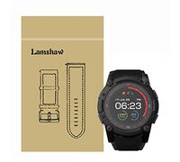 Compatible for PowerWatch 2 Band, Blueshaw Classic Silicone Replacement Straps Compatible for Matrix PowerWatch 2 Smartwatch (Black)