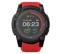 Compatible for PowerWatch 2 Band, Blueshaw Classic Silicone Replacement Straps Compatible for Matrix PowerWatch 2 Smartwatch (Red)