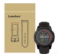 Compatible for PowerWatch 2 Band, LvBu Crazy Leather Strap Replacement Band Straps for Matrix PowerWatch 2 Smartwatch (Coffee)