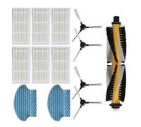 Compatible For Proscenic 780T 790T Robot，Vacuum Cleaner Accessories Dust Filter Mian Roller Brush Mop Cloth Rags HEPA Filters Side Brushes (Color : Set b)