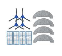 Compatible For Proscenic 850T Vacuum Cleaner Parts Main Drum Side Brush Hepa Filter Mop Cloth Accessories Spare Kit