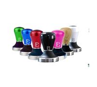 Compatible for Pullman Adjustable Solid Handle Coffee Tampers 58mm Coffee Machine Handle Accessories Coffee Bean Press Coffeeware(58mm,Green)