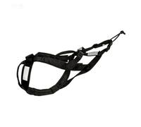 Compatible for QX2E Reflective Dog Training Harness, Heavy Duty for Sled Use and Outdoor Training(Black,XL)