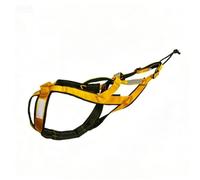 Compatible for QX2E Reflective Dog Training Harness, Heavy Duty for Sled Use and Outdoor Training(Ye,M)