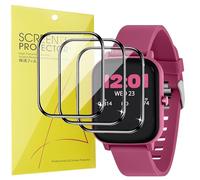 Compatible for RADLEY Series 46 Smart Watches for Women Screen Protector, [3 Pack] Blueshaweu Full Coverage Protective Cover Saver film Compatible with RADLEY Series 46 Smart Watch 1.8 Inches (3 Pack)