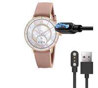 Compatible for RADLEY Series 57 Smart Watch Charger, Lamshaw 2 Pin Magnetic USB Replacement Charging Compatible with RADLEY Series 57 Smart Watch for Women (Black)