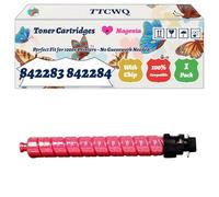 Compatible for Ricoh 842283 842284 842285 842286 Toner Cartridges Work for Ricoh IM C4500 IM C5500 IM C6000 Printers, with Chip, High Yield 43000 Pages, High-Definition Printing (1 Pack Magenta)