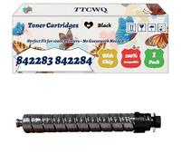 Compatible for Ricoh 842283 842284 842285 842286 Toner Cartridges Work for Ricoh IM C4500 IM C5500 IM C6000 Printers, with Chip, High Yield 43000 Pages, High-Definition Printing (1 Pack Black)