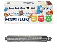 Compatible for Ricoh 842382 842383 842384 842385 Toner Cartridges Work for Ricoh M C300 IM C300F Printers, with Chip, High Yield 27000 Pages, High-Definition Printing (1 Pack Black)