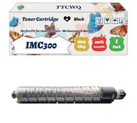 Compatible for Ricoh IMC300 Toner Cartridge Work for Ricoh IM C 300 IM C 300 F Printers, with Chip, High Yield 17000 Pages, High-Definition Printing (1 Pack Black)