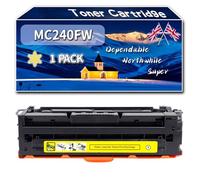 Compatible for Ricoh MC240FW Toner Cartridge, Work for Ricoh PC200W MC240FW Printers, Toner Cartridge 408454 408451 408452 408453 (1 Pack Yellow)
