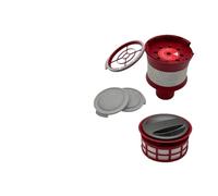 Compatible for Roborock, H7 Dust Box,Spare Compatible for Parts Mace Plus, Dustbin Cyclone Assembly Module Red Accessories(4pcs b)