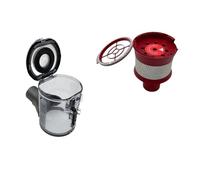 Compatible for Roborock, H7 Dust Box,Spare Compatible for Parts Mace Plus, Dustbin Cyclone Assembly Module Red Accessories(2pcs C)