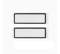 Compatible For Roborock Q Revo 。 Washable Filter ，Main/Side Brush， Mop Rag， Dust Bag ，Robot Vacuum Cleaner Parts (Color : 2PC)
