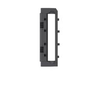 Compatible for Roborock，Qrevo Edge/Saros 10/10R Main Brush Cover Accessories Robot Vacuum Cleaner Spare Parts(Curv Cover Black)