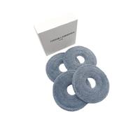 Compatible for Roborock， Saros 20 Accessory Filter Main/Side Brush Mop Robot Vacuum Cleaner Parts Mopping Component(Mop 4PC)