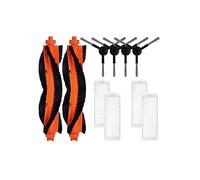 Compatible For Robot WVCR200S Main Roller Brush Side Brush HEPA Filter Vacuum Spare Parts Accessory Repalcement