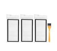 Compatible For Roidmi EVE Plus，Vacuum Cleaner Accessories Garbage Bag Main Brush Mop Cloth HEPA Filter Dust Bags Replacement Parts Cleaning Spare Parts (Color : Filter 3pcs)