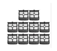Compatible For Rowenta, X-Clean 10 Vacuum Mop Accessories Roller Brush Filter Replacement Parts(10 filters)