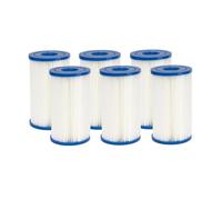 Compatible for S2 Cartridge, Compatible for Intex 29012E PureSpa | Vacuum Filter, Replacement Cleaner Filter.(6PCS)