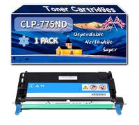 Compatible for Samsung CLP-775ND Toner Cartridges, Work for Samsung CLP-770 CLP-770ND CLP-775ND Printers, Toner Cartridges CLT-K6092S CLT-6092S CLT-609S CLT609S (1 Pack Cyan)