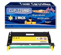 Compatible for Samsung CLP-775ND Toner Cartridges, Work for Samsung CLP-770 CLP-770ND CLP-775ND Printers, Toner Cartridges CLT-K6092S CLT-6092S CLT-609S CLT609S (1 Pack Yellow)