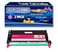 Compatible for Samsung CLP-775ND Toner Cartridges, Work for Samsung CLP-770 CLP-770ND CLP-775ND Printers, Toner Cartridges CLT-K6092S CLT-6092S CLT-609S CLT609S (1 Pack Magenta)