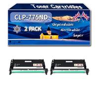 Compatible for Samsung CLP-775ND Toner Cartridges, Work for Samsung CLP-770 CLP-770ND CLP-775ND Printers, Toner Cartridges CLT-K6092S CLT-6092S CLT-609S CLT609S (2 Pack Black)