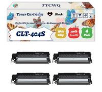 Compatible for Samsung CLT-404S Toner Cartridge Work for Samsung Xpress SL-C430 SL-C430W SL-C480 SL-C480W Printers (4 Pack Black)