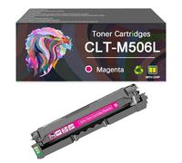Compatible for Samsung CLT-506L CLT506L Toner Cartridge, Work with CLP-680 680DW 680DN CLX-6260FR 6260FD 6260FW CLX-6260ND 6260NR Printer，Reliability Longevity (Magenta)