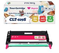 Compatible for Samsung CLT-609S Toner Cartridge Work for Samsung CLP-770ND CLP-775ND Printers, with Chip, High Yield 8000 Pages, High-Definition Printing (1 Pack Magenta)
