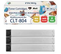 Compatible for Samsung CLT-804 Toner Cartridges Work for Samsung MultiXpress X 3200 Series X 3220 NR X 3280 NR Printers, with Chip, High Yield 20000 Pages, High-Definition Printing (3 Pack Black)