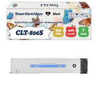 Compatible for Samsung CLT-806S Toner Cartridges Work for Samsung MultiXpress SL-X7400GX SL-X7400LX SL-X7500GX SL-X7600GX Printers (1 Pack Black)