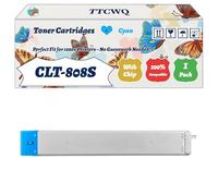 Compatible for Samsung CLT-808S Toner Cartridges Work for Samsung MultiXpress SMART MX4 X4220RX X4250LX Printers (1 Pack Cyan)