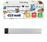 Compatible for Samsung CLT-808S Toner Cartridges Work for Samsung MultiXpress SMART MX4 X4220RX X4250LX Printers (1 Pack Black)