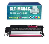 Compatible for Samsung CLT-K404S CLT-C404S CLT-M404S CLT-Y404S Toner Cartridge, Work with C430 C430W C480 C480W C480FN C480FW C432W C432 C433W C433 C482 C482FW C482W C483 Printer (Magenta)