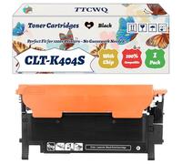 Compatible for Samsung CLT-K404S Toner Cartridges Work for Samsung Xpress SL-C430W SL-C432 SL-C433 SL-C480 SL-C480FN SL-C480FW SL-C480W SL-C482 Printers (1 Pack Black)