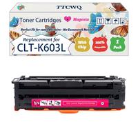 Compatible for Samsung CLT-K603L Toner Cartridges Work for Samsung ProXpress C4060FX C4060N C4060ND C4060 Printers (1 Pack Magenta)