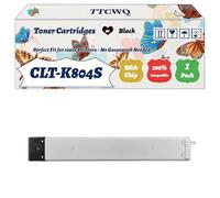 Compatible for Samsung CLT-K804S Toner Cartridges Work for Samsung MultiXpress X3220NR X3280NR Printer, with Chip, High Yield 25000 Pages, High-Definition Printing (1 Pack Black)