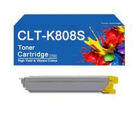 Compatible for Samsung CLT-K808S/C808S/M808S/Y808S Toner Cartridge | Replacement for Samsung MultiXpress X4300LX X4250LX X4220RX Printers,CLT808-Y