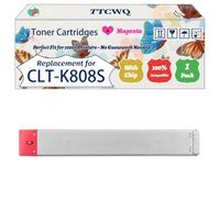 Compatible for Samsung CLT-K808S Toner Cartridges Work for Samsung MultiXpress X 4200 Series X 4220 RX X 4250 LX X 4300 Printers (1 Pack Magenta)