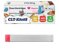 Compatible for Samsung CLT-K808S Toner Cartridges Work for Samsung MultiXpress X4200 Series X4220RX X4250LX X4300 Printers (1 Pack Magenta)