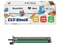 Compatible for Samsung CLT-R806K CLT-R806X Drum Unit Work for Samsung MultiXpress SL-X7400 SL-X7500 SL-X7600 Printers, with Chip, High Yield 180000 Pages, High-Definition Printing (1 Pack Black)