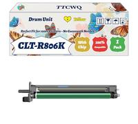 Compatible for Samsung CLT-R806K CLT-R806X Drum Unit Work for Samsung MultiXpress SL-X7400 SL-X7500 SL-X7600 Printers, with Chip, High Yield 180000 Pages, High-Definition Printing (1 Pack Yellow)